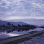 京都亀岡朝焼け